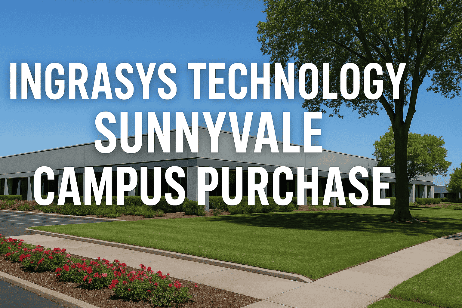 Ingrasys Technology Sunnyvale Campus Purchase